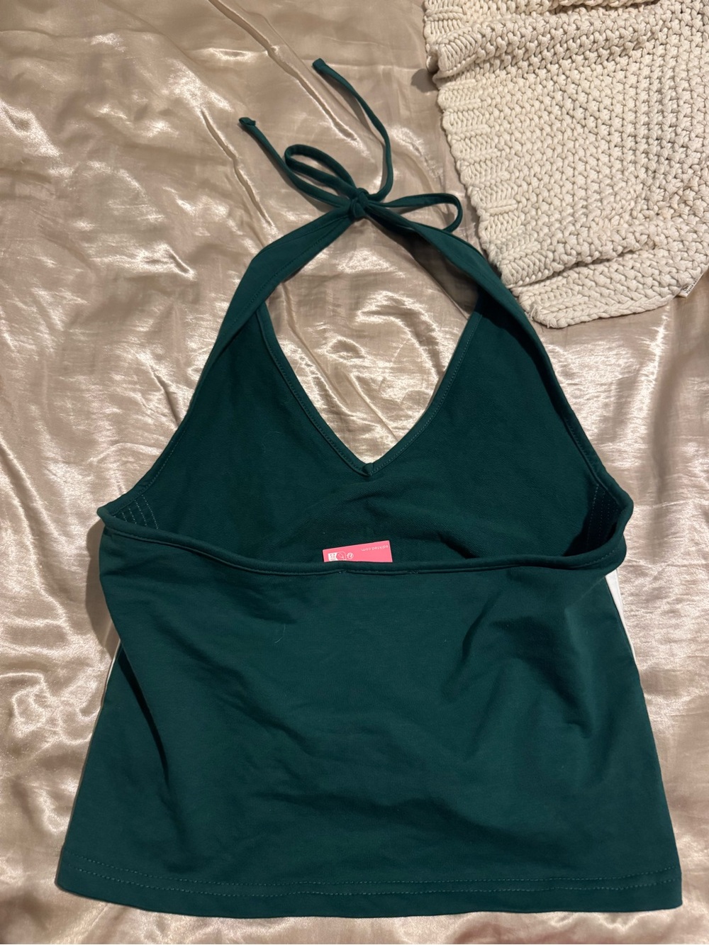 Edikted Green Halter Tank with '06' Graphic - Picture 2 of 3